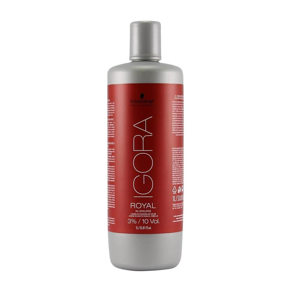 Água Oxigenada Igora Royal 3% - 10 Vol. - 1 L