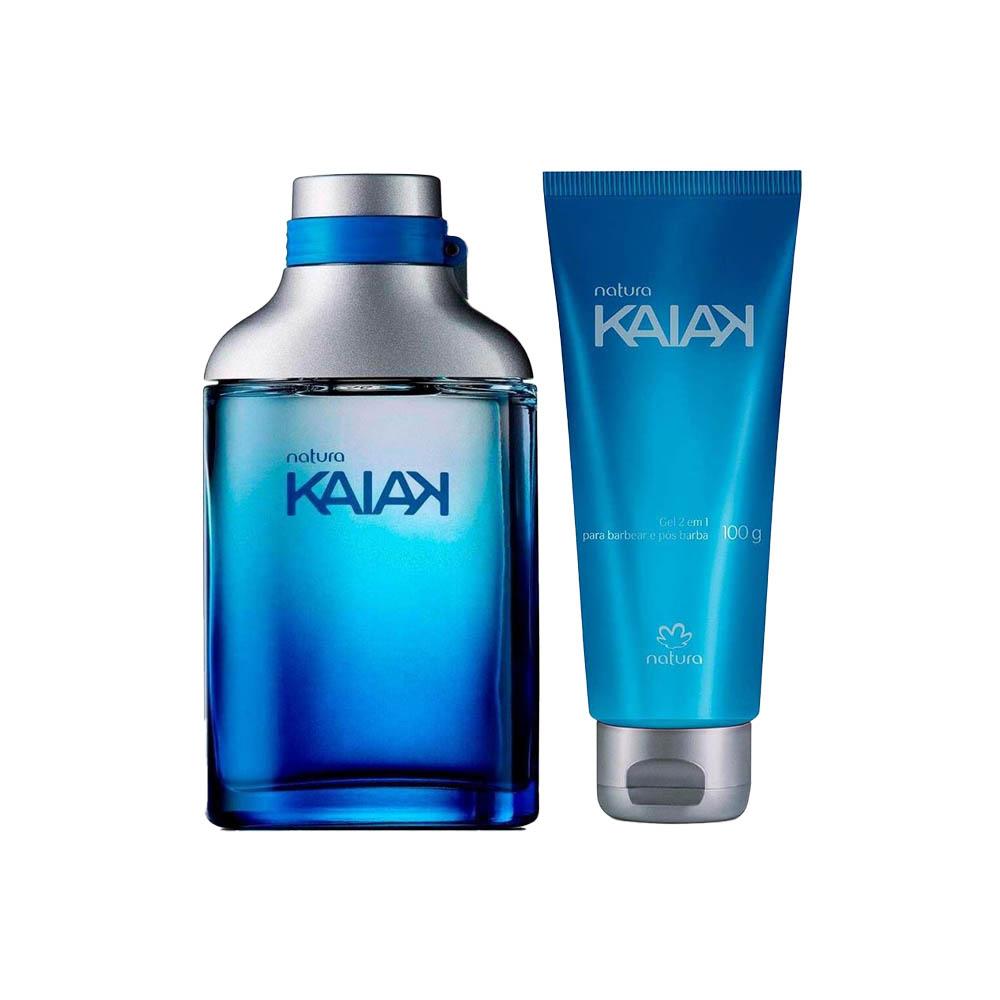 Kit Perfume Kaiak Masculino - 100ml + Gel Para Barba 100g