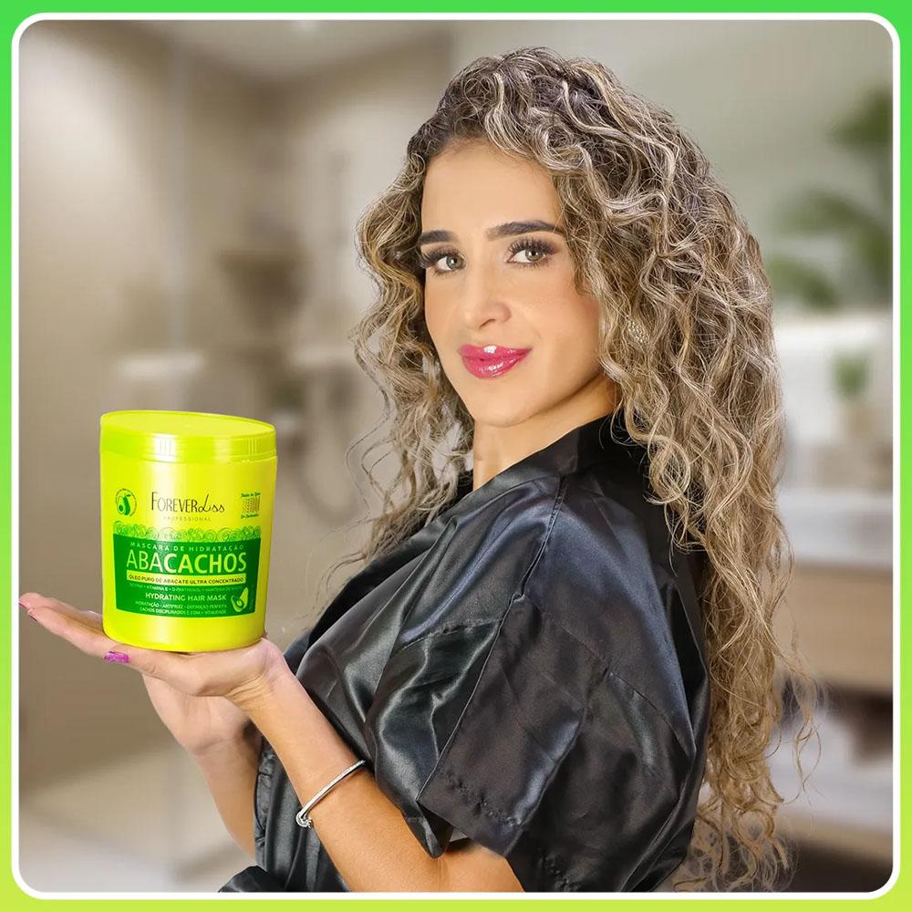 Máscara Para Cacheadas Abacachos Forever Liss 150g
