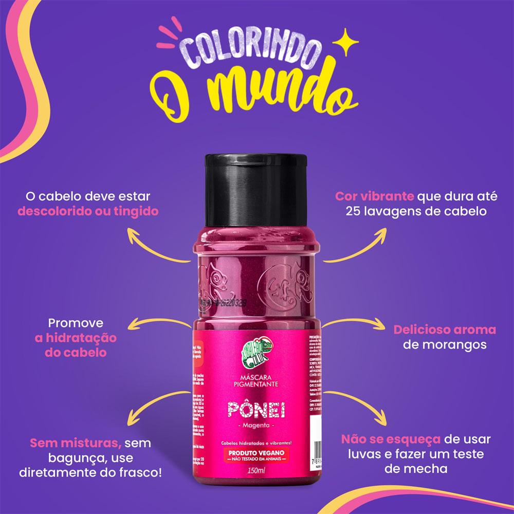 Tonalizante Kamaleão Color Pônei - 150ml