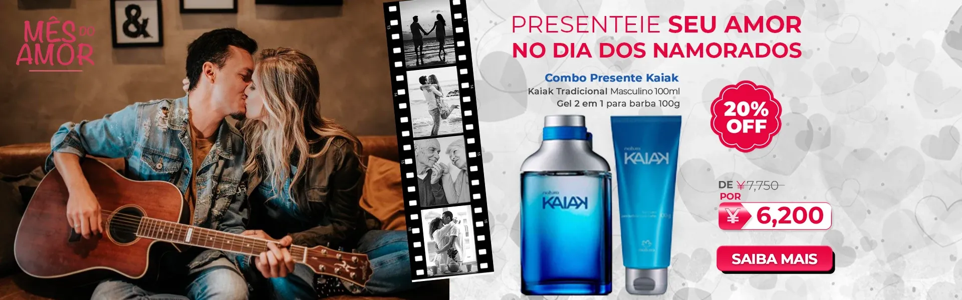 Combo Presente Kaiak